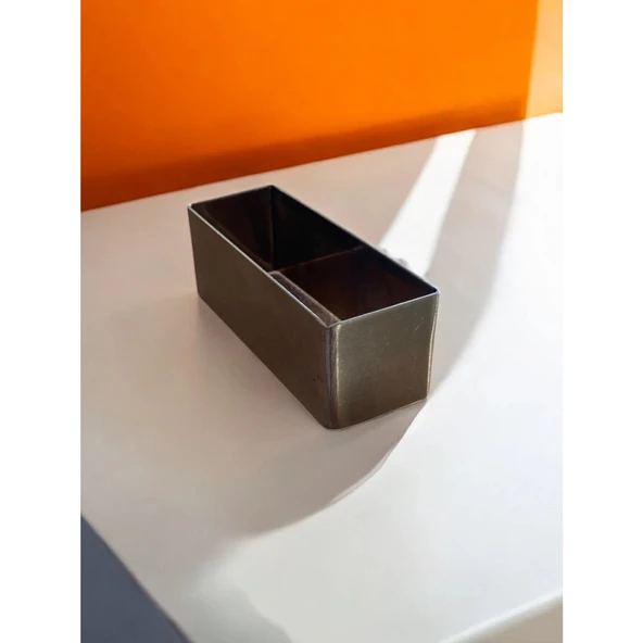 Parfe / Tart Kalıbı Dikdörtgen 12 Cm x 4 Cm H: 4 Cm ürün görseli 1