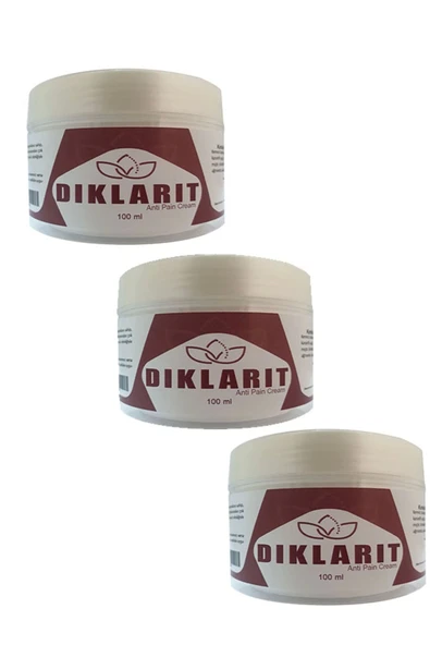 Diklarit Rahatlatıcı Bakım Kremi 100 ml x 3 ürün görseli 1