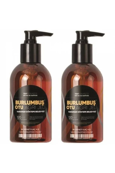 Burlumbuş Otu Doğal Jel 120ml 2 Adet ürün görseli 1