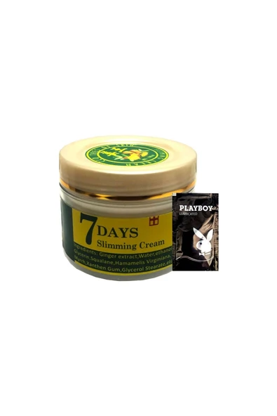 7 Days 100 ml Ginger Miracle Slimming Cream Sıkılaştırıcı+1 ad Jel ile ürün görseli 1