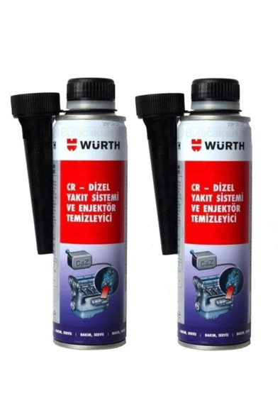 Würth Dizel Yakıt Sistemi Ve Enjektör Temizleyici 300ml 2'li ürün görseli 1