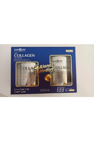 DAY2DAY The Collagen All Body Toz 300 gr 1 Alana 1 Bedava ürün görseli 1