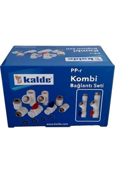 KALDE Kombi Montaj Seti Pp 8'li Düz Bağlantı ürün görseli 1