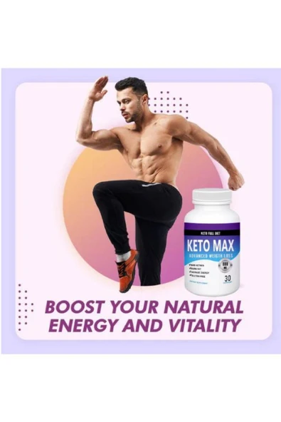 Keto Max Destekleyici Ürün 30'lu x 1 adet + Masaj Yağı 30 ml - Resim 3
