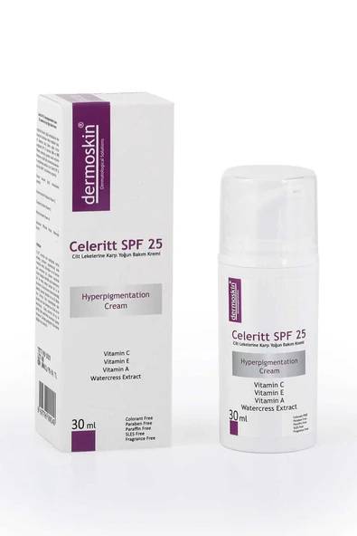 DERMOSKİN Celeritt Spf 25  Krem+be Bright Pigmentyl 2 Li Güneş Kremi ürün görseli 1