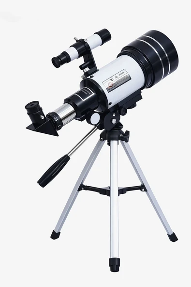 Başlangıç Astronomik Monoküler Teleskop Ay & Yıldız Gözlemi Eğitici Güçlü Optik Tripodlu Set ürün görseli 1