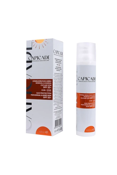 CAPİCADE Güneş Koruyucu Krem Spf50 100ml - Resim 2