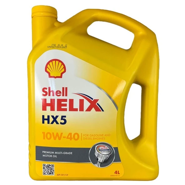Shell Helix HX5 10W40 Motor Yağı 4 Lt ürün görseli 1