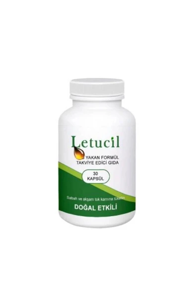 Letucil 30'lu Biberiye&yeşil Çayın Etkisiyle Destekleyici Ürün X 1 Adet ürün görseli 1