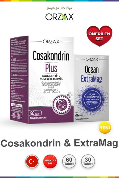 OCEAN Cosakondrin Plus 60 Tablet & ExtraMag 30 Tablet ürün görseli 1