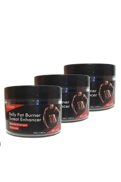 Belly Fat Burner For Women Kadın Hızlı Yağ Giderici Krem 100 ml X 3 ADET ürün görseli 1