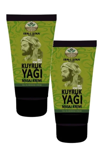 İbni Sina Kuyruk Yağı Mucizesi Tüm Vücut Masaj Bakım Kremi 50 ml 2 Adet ürün görseli 1