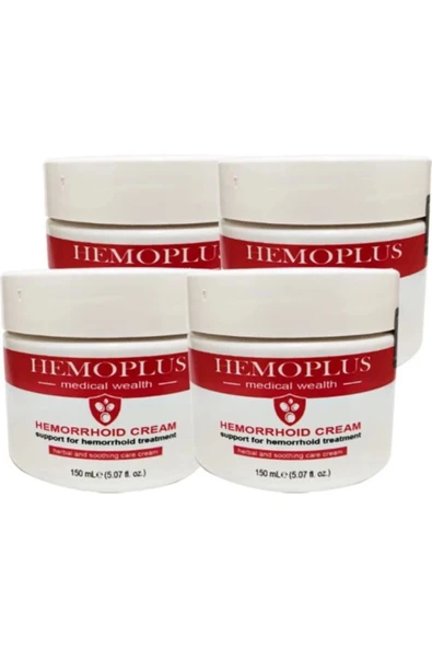 Süper Hemoplus Rahatlatma Kremi Büyük Boy 4tane 150 ml ürün görseli 1