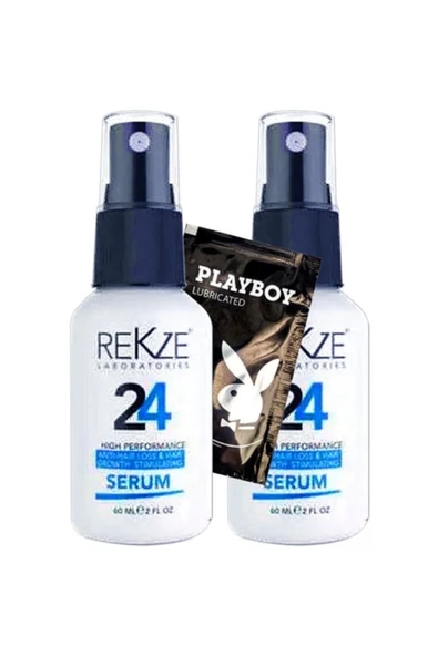 Rekze 24 Saç Bakım Spreyi 60 ml x 2 adet + Jel ürün görseli 1