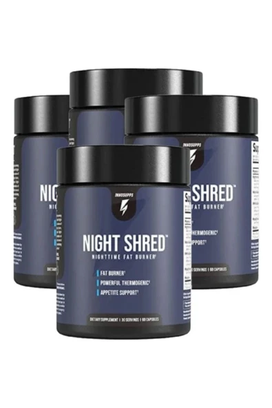 Innosupps Night Shred 60 Caps X 4 Adet ürün görseli 1