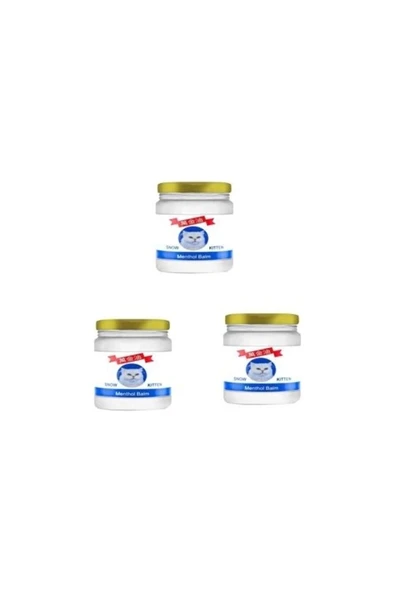 Snow Kitten Mucizevi Menthol Balm Kremi 50 ml x 3 Adet ürün görseli 1