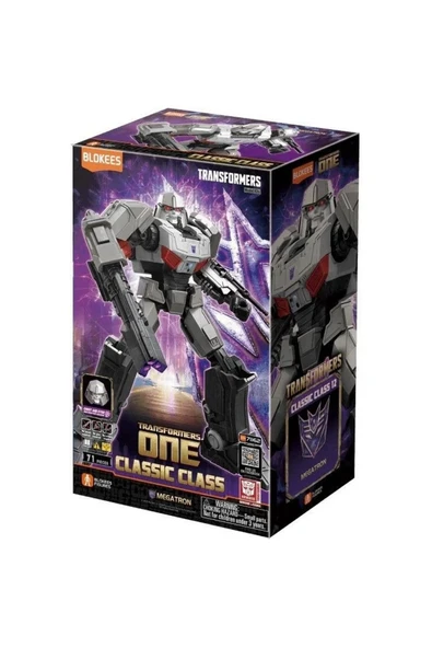 Blokees Transformers Classic Class 12 Megatron Işıklı Hareketli Lisanslı Model Kit - Resim 8