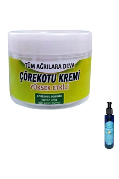 Süper Çörek Otu Kremi + 100 Ml / Rekza Çilekli Vücut Masaj Bakım Yağı 125 Ml ürün görseli 1