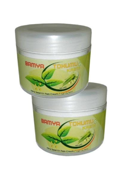 Süper Bamya Tohumu Yağı Rahatlatma Masaj Kremi 100 ml X 2 Ad ürün görseli 1