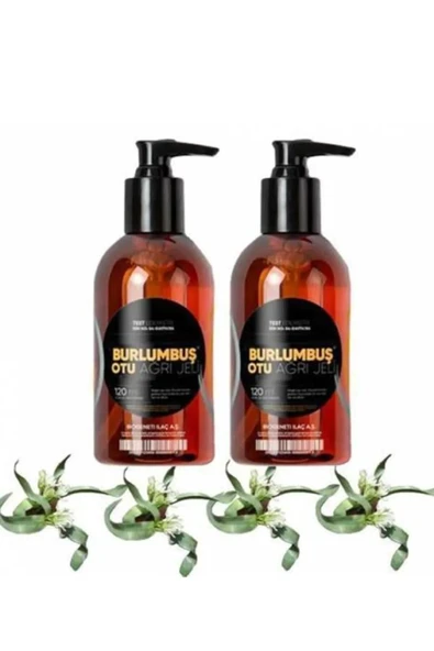 Süper Burlumbuş Otu Vücut  Masaj Jeli 120 ml 2 Adet ürün görseli 1