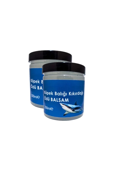 Köpek Balığı Kıkırdağı Özlü Balsam Rahatlatma Kremi 2x250 ml ürün görseli 1
