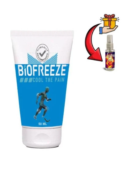 Süper Biofreeze  Masaj Kremi 50 ml x 1 ad+Masaj Yağı ile ürün görseli 1