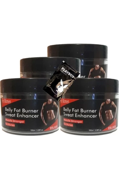 Süper Eelhoe Belly Fatburner Sweat Enhancer Krem 100 ml x 4 adet + Jel ürün görseli 1