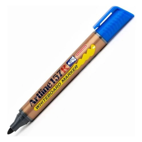 Artline Tahta Kalemi Yuvarlak Uçlu Doldurulabilir Mavi Ek157r ürün görseli 1