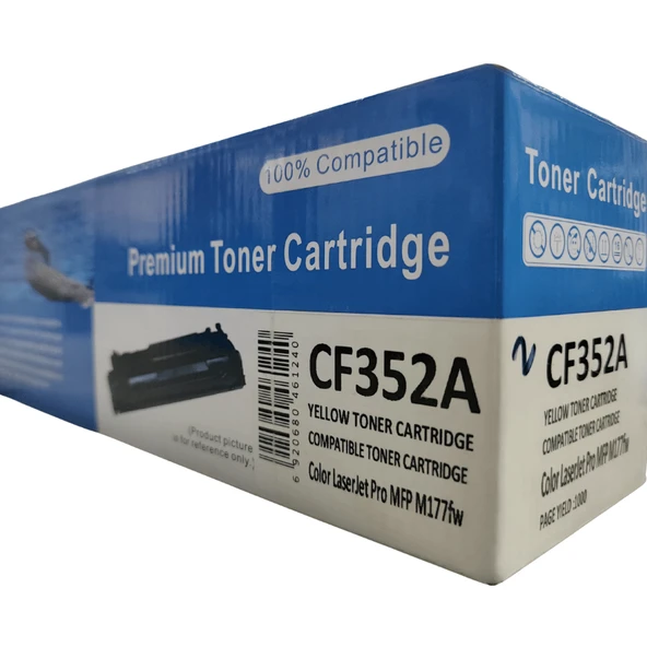 Olitoner | 130a - Cf352a 1k Muadil Sarı Toner (laserjet Pro Mfp M177fw İle Uyumlu Muadil Toner) ürün görseli 1