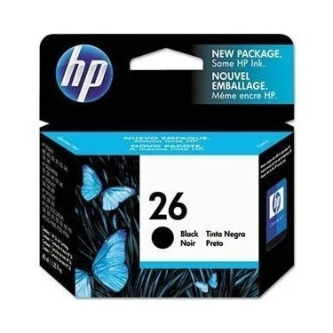 Hp 26 Orjinal Siyah Kartuş | 51626a ürün görseli 1