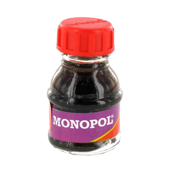 Monopol Çini Mürekkebi Cam Şişede Kırmızı 1104 ürün görseli 1