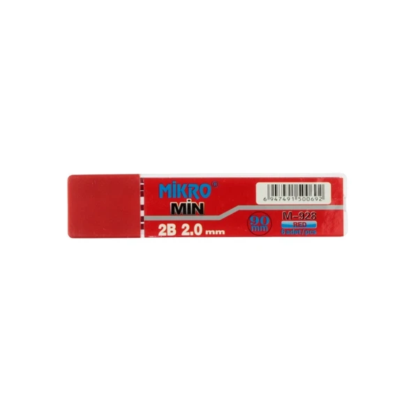 Mikro Teknik Min 2 Mm 2b 90 Mm Kırmızı 6 Pcs | M-928 - Resim 2