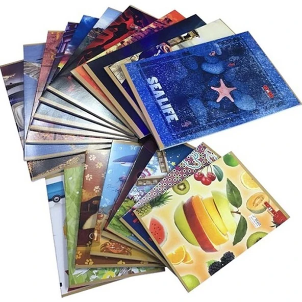 Komeks Dikişli Defter Karton Kapak Kareli 40 Yp A5 40/4 ürün görseli 1