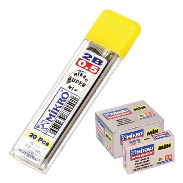 Mikro 60 Mm Süper Min 0.5 Mm 1 Adet (20 Pcs) ürün görseli 1