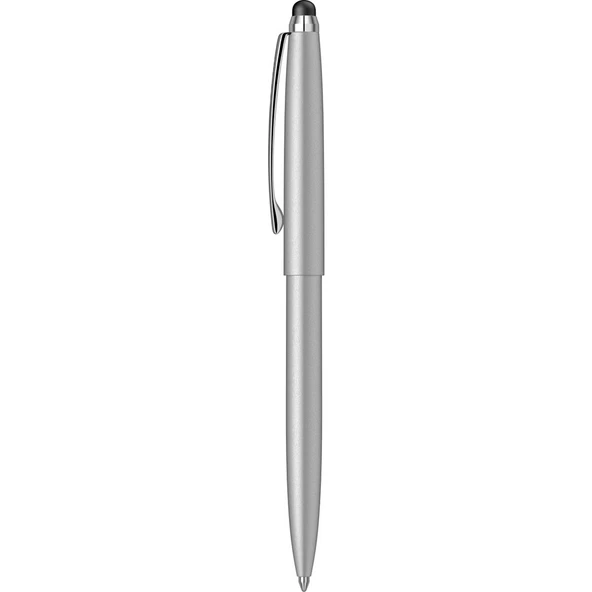 Scrikss Stylus Tükenmez Kalem Gümüş Gri | T108 ürün görseli 1