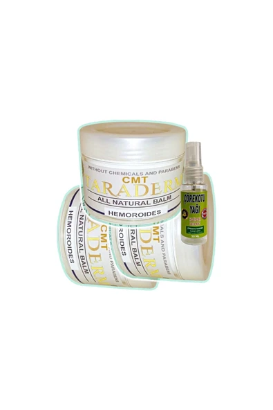 Süper Taraderm 100 ml 3 Adet Rahatlatıcı Kremi + 30 ml Çörek Otu  Yağ ürün görseli 1