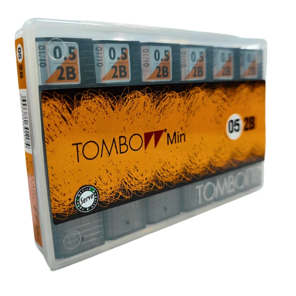 Tombow Min Klasik Mono Lead 2b 0.5 Mm 12'li Paket | R5-rg 2b ürün görseli 1
