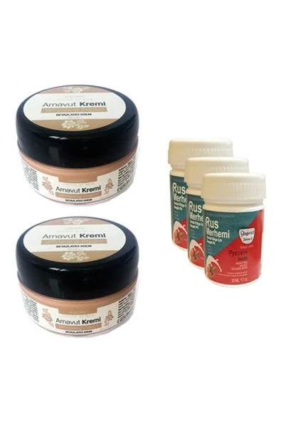 Three Brand Arnavut Kremi 2 Adet + Rus Merhemi 50 ml 3 Adet ürün görseli 1