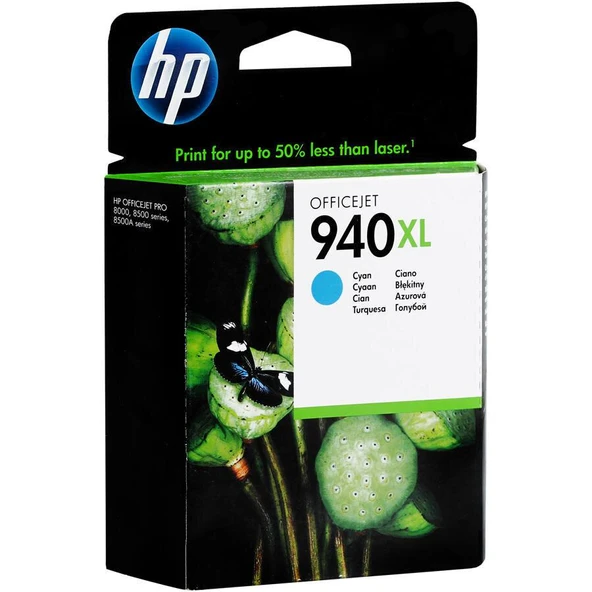 Hp 940xl Mavi Orijinal Kartuş | C4907a - Resim 3