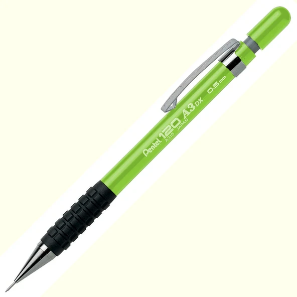 Pentel 120 A3 Dx 0.5mm Mekanik Kurşun Kalem Açık Yeşili / A315-k ürün görseli 1