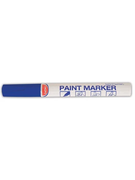 Noki Paint Marker Mavi Endüstriyel Demir Kalemi - Resim 2