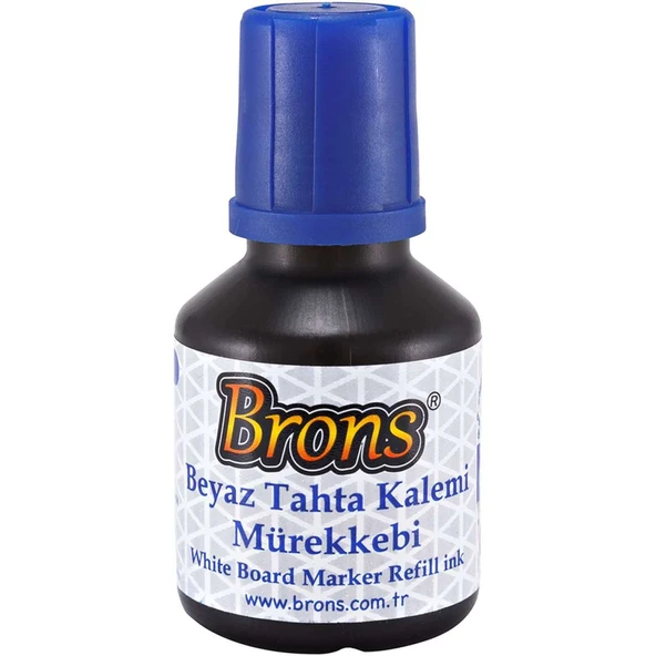 Brons Tahta Kalem Mürekkebi 30 Cc Mavi Br-351 ürün görseli 1