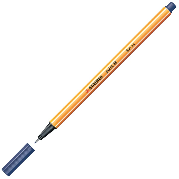 Stabilo Gece Mavisi Keçe Uçlu İnce Kalem 88 Point 0.4 Mm 88/22 ürün görseli 1
