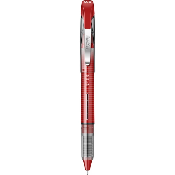 Scrikss İğne Uçlu Tükenmez Kalem 0.5 Mm Kırmızı | Np68 ürün görseli 1