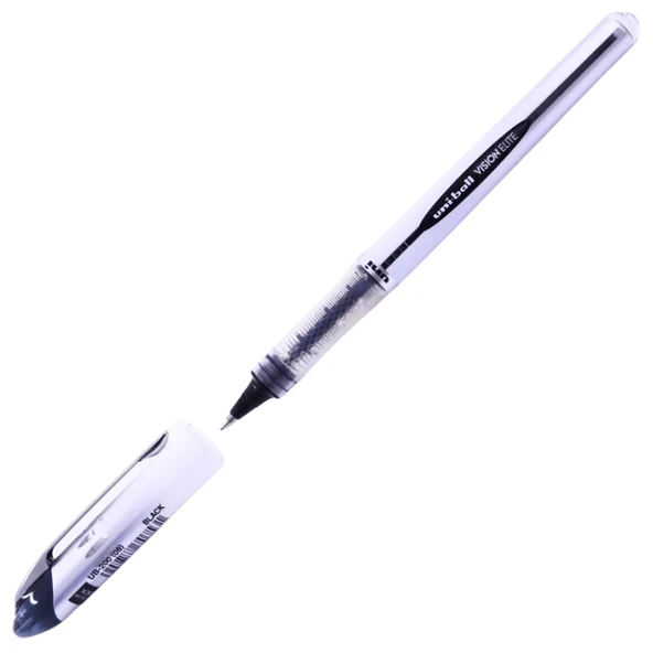 Uni-ball Roller Kalem Vision Elite Bilye Uç 0.8 Mm Siyah | Ub-200 ürün görseli 1