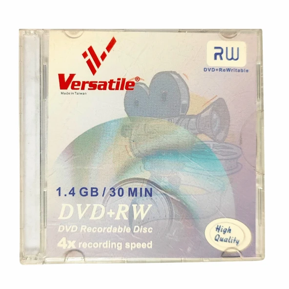 Versatile Dvd+rw Mini 1,4 Gb 30 Dakikalık Kutulu Hight Quality ürün görseli 1