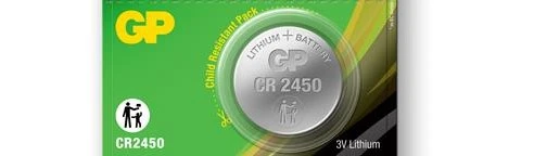 Gp Cr2450-c5 3v Lityum Düğme Pil Tekli ürün görseli 1