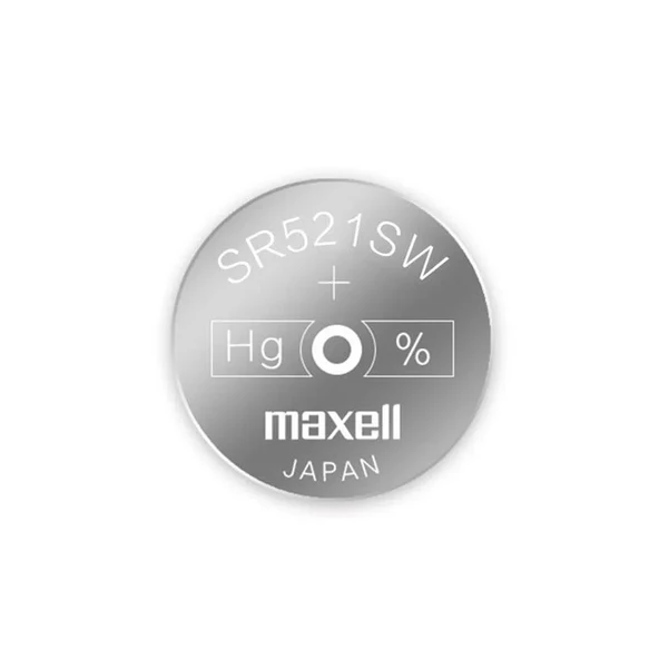 Maxell  379  Sr521sw /1.55v Pil - Resim 3