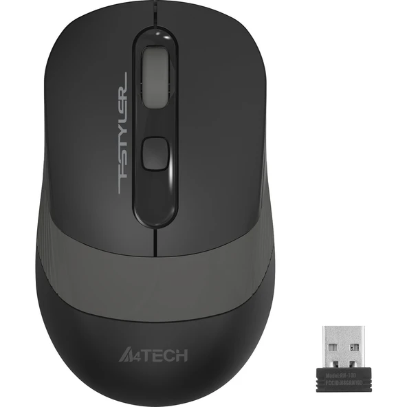 Nano Optik 2000 Dpi Kablosuz Mouse Gri FG10 ürün görseli 1