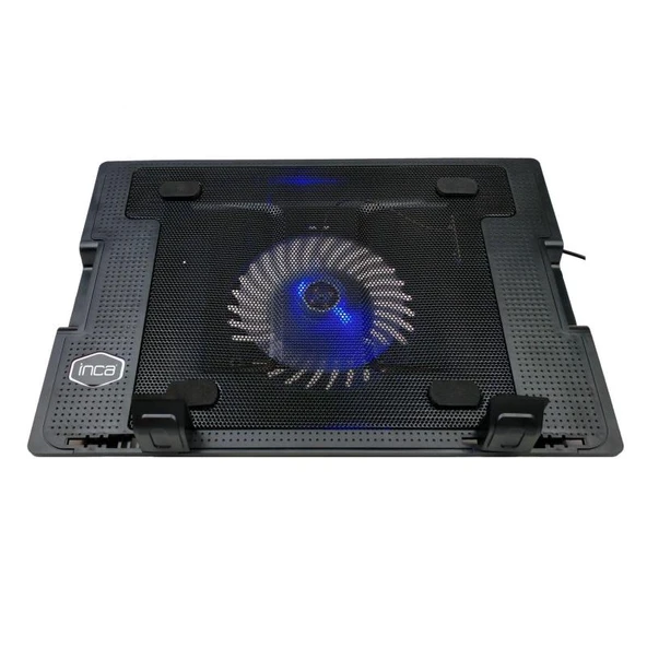 Siyah Sessiz Usb Stand Ayarlı Notebook Soğutucu INC-343Fsx ürün görseli 1